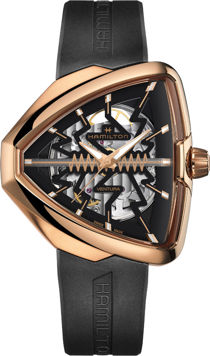 Hamilton Watch Ventura Elvis80 Skeleton Auto