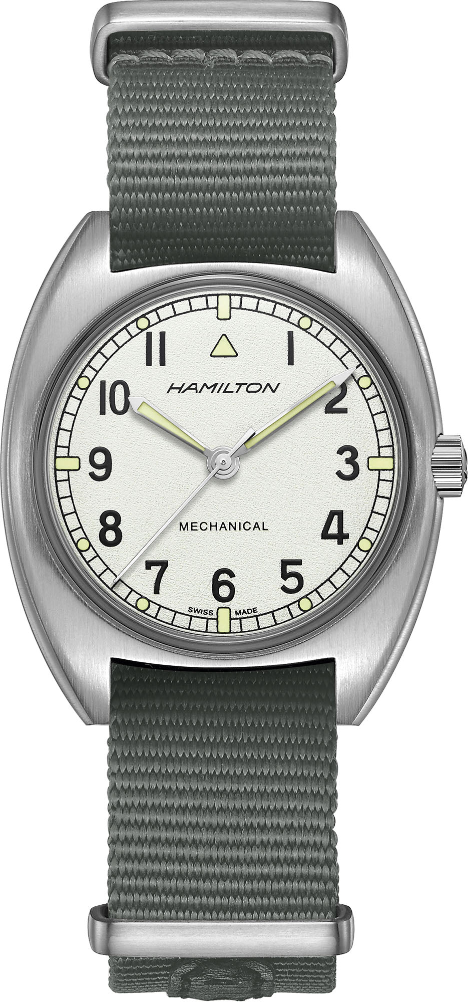 Hamilton Watch Khaki Aviation Pilot Pioneer Mechanical - Silver
