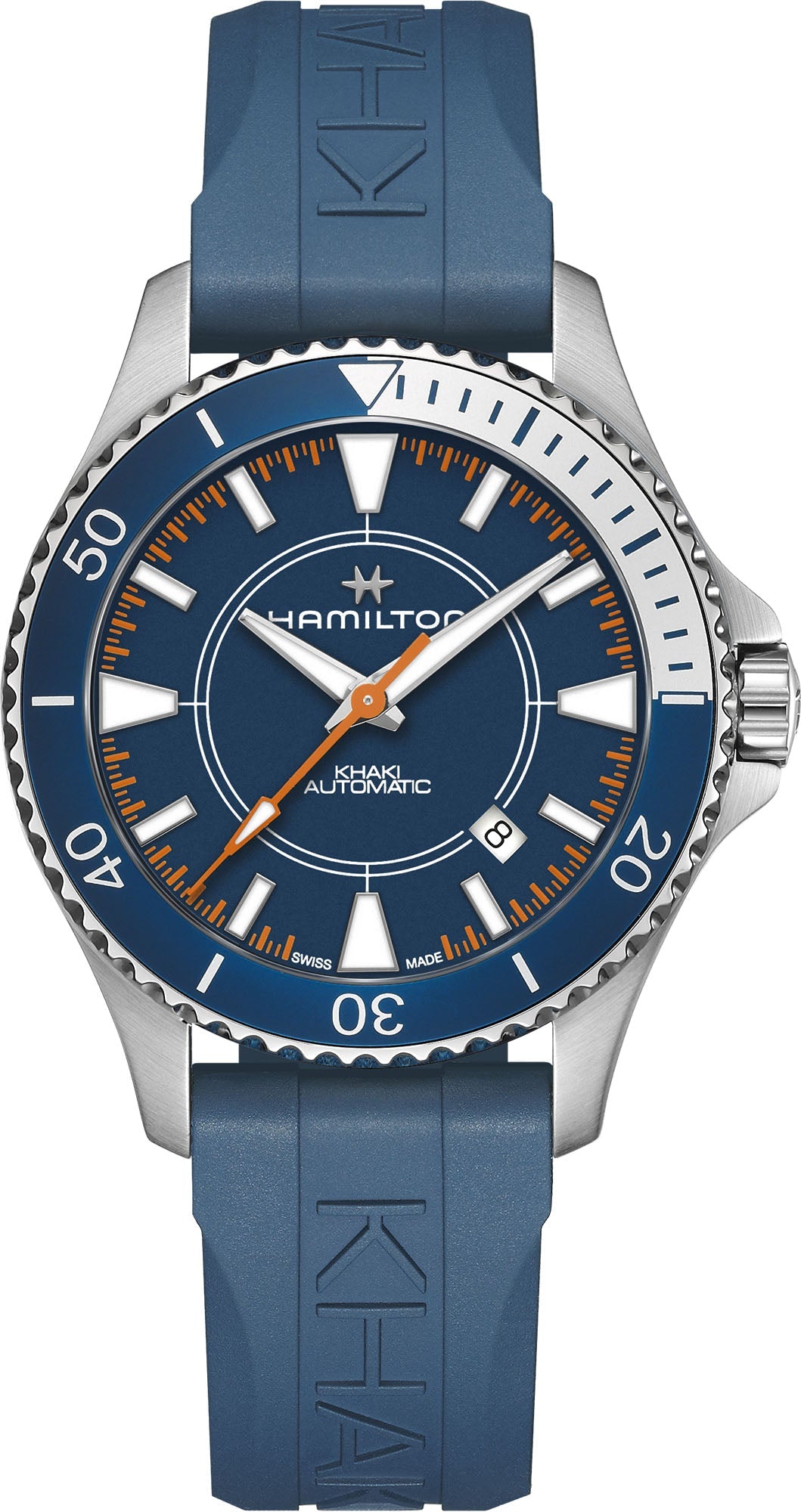 Hamilton Watch Khaki Navy Scuba Auto Syroco Special Edition - Blue