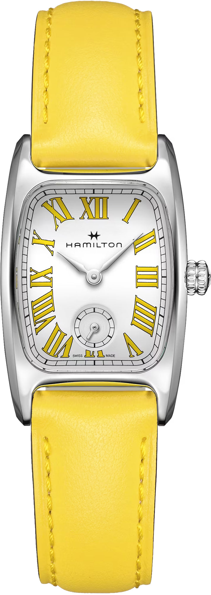 Hamilton Watch American Classic Boulton Small Second Yellow