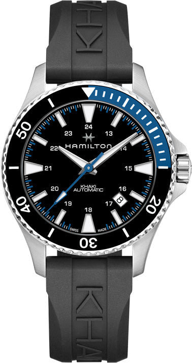 Hamilton Watch Khaki Navy Scuba Auto D - Black