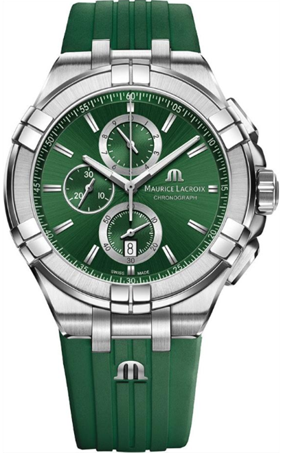 Maurice Lacroix Watch Aikon Quartz Chronograph Green