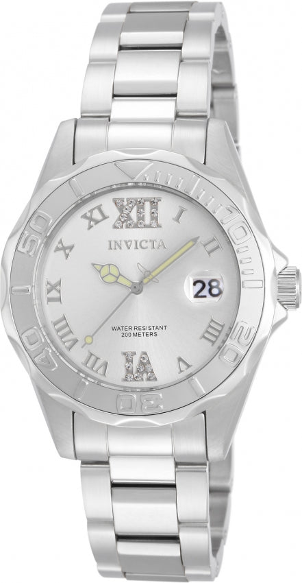 Invicta Watch Pro Diver Ladies - Silver