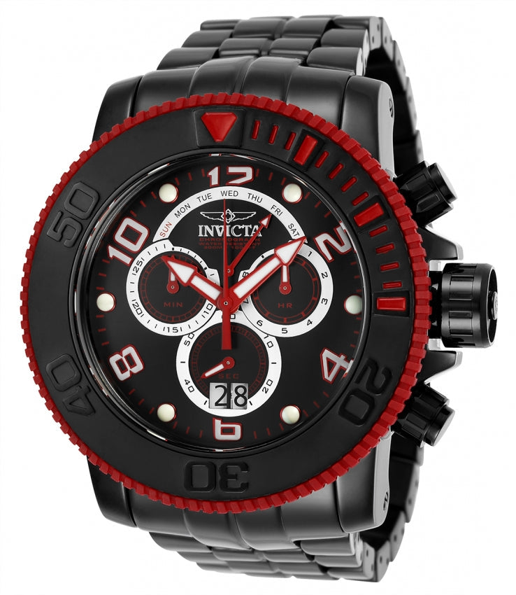 Invicta Watch Sea Hunter Mens - Black