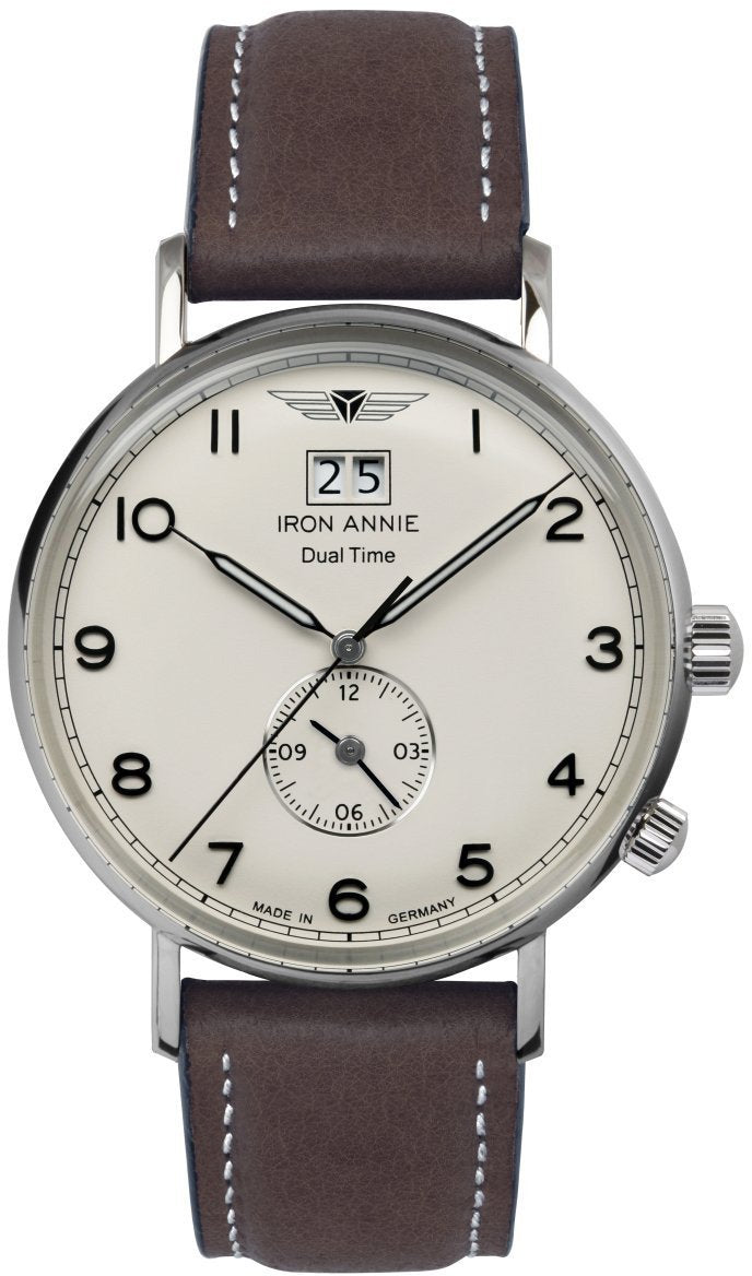 Iron Annie Watch Amazonas Impression Mens - Beige