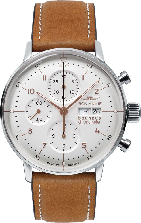 Iron Annie Watch Bauhaus Mens - Silver