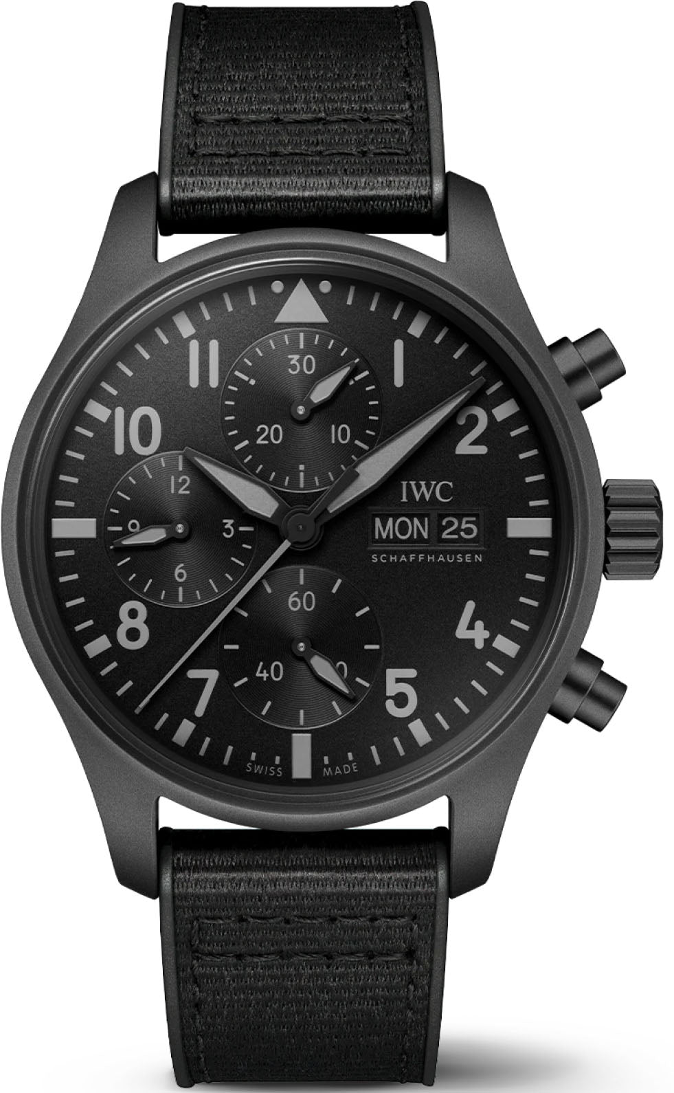 IWC Watch Pilots Chronograph 41 Top Gun Ceratanium