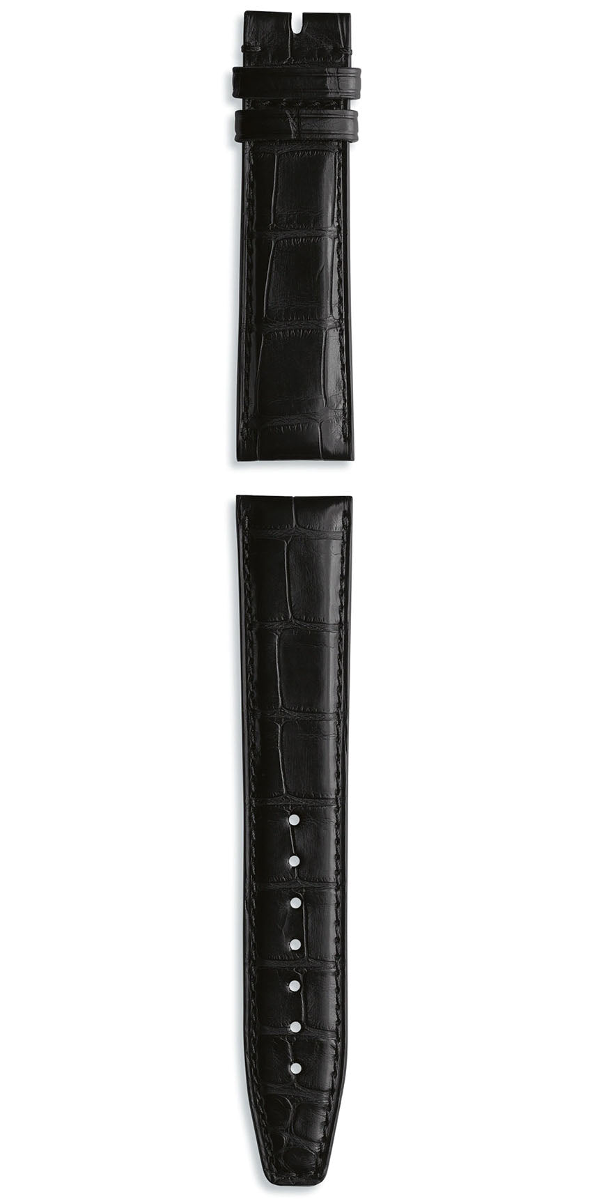 IWC Strap Aligator Black For Pin Buckle - Black