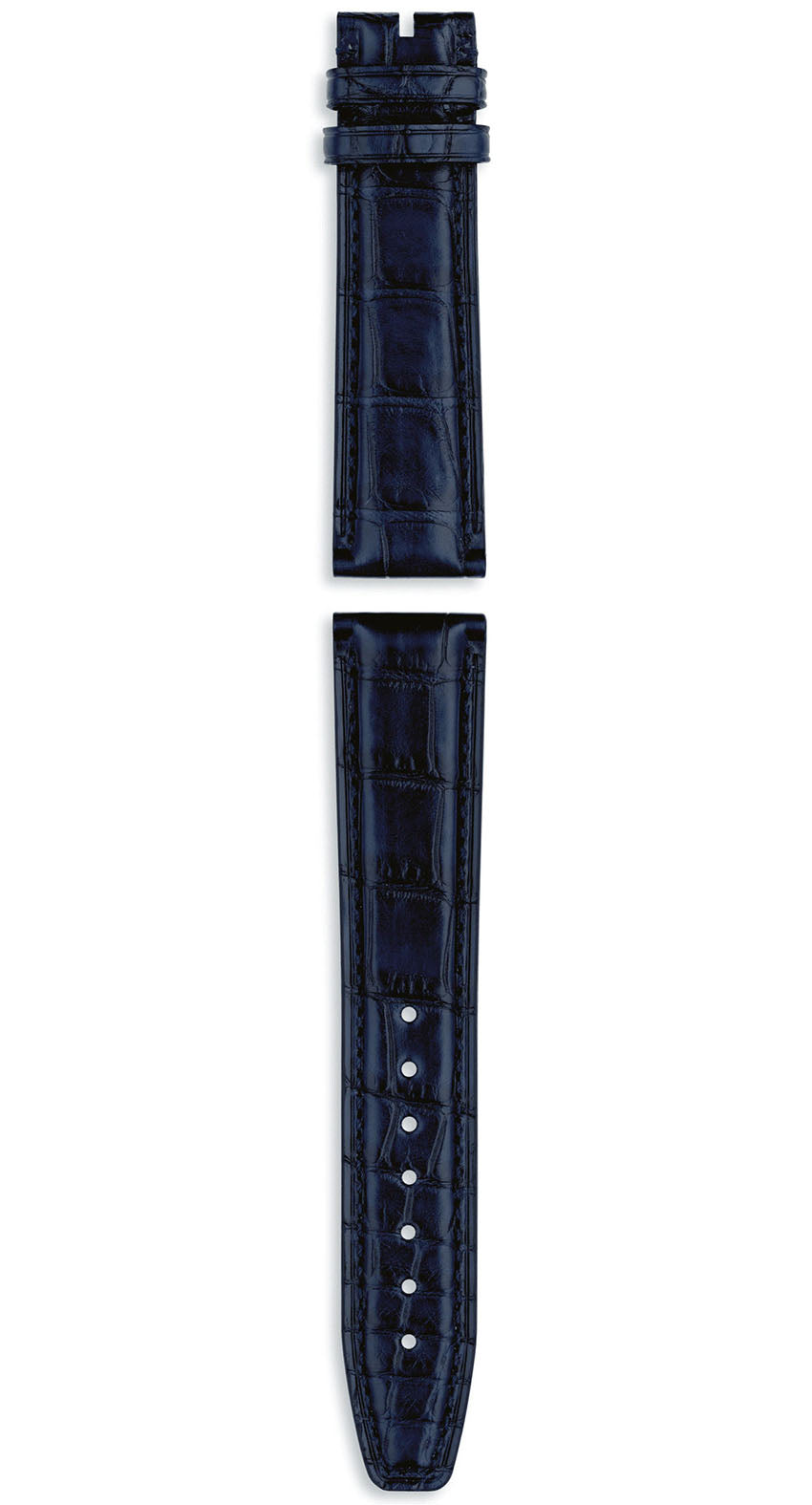 IWC Strap Alligator Blue For Pin Buckle - Blue