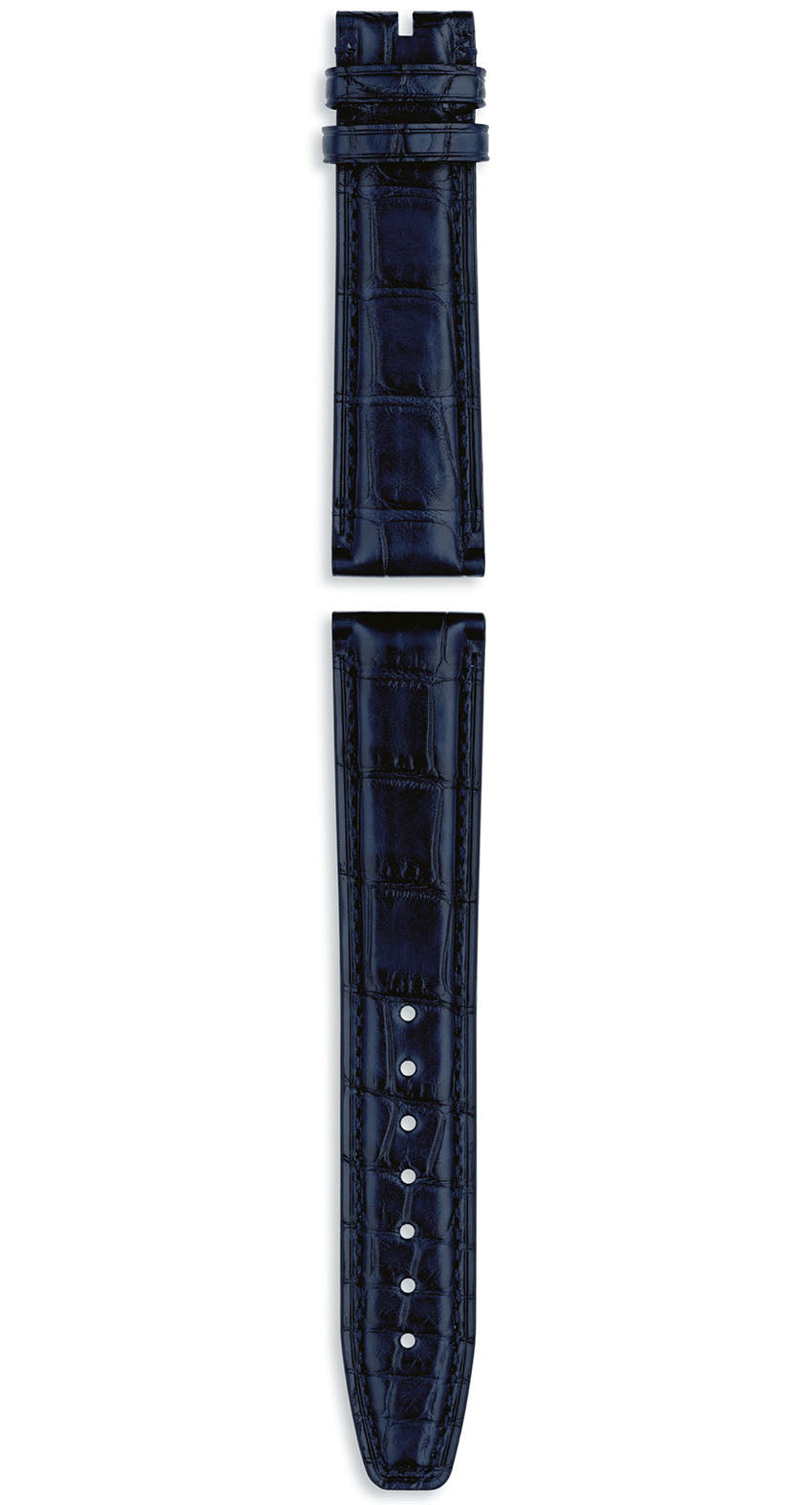 IWC Strap Alligator Blue For Pin Buckle XS - Blue