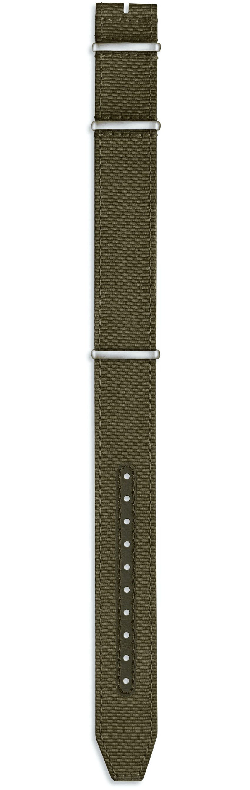 IWC Strap Textile Green For Pin Buckle - Green