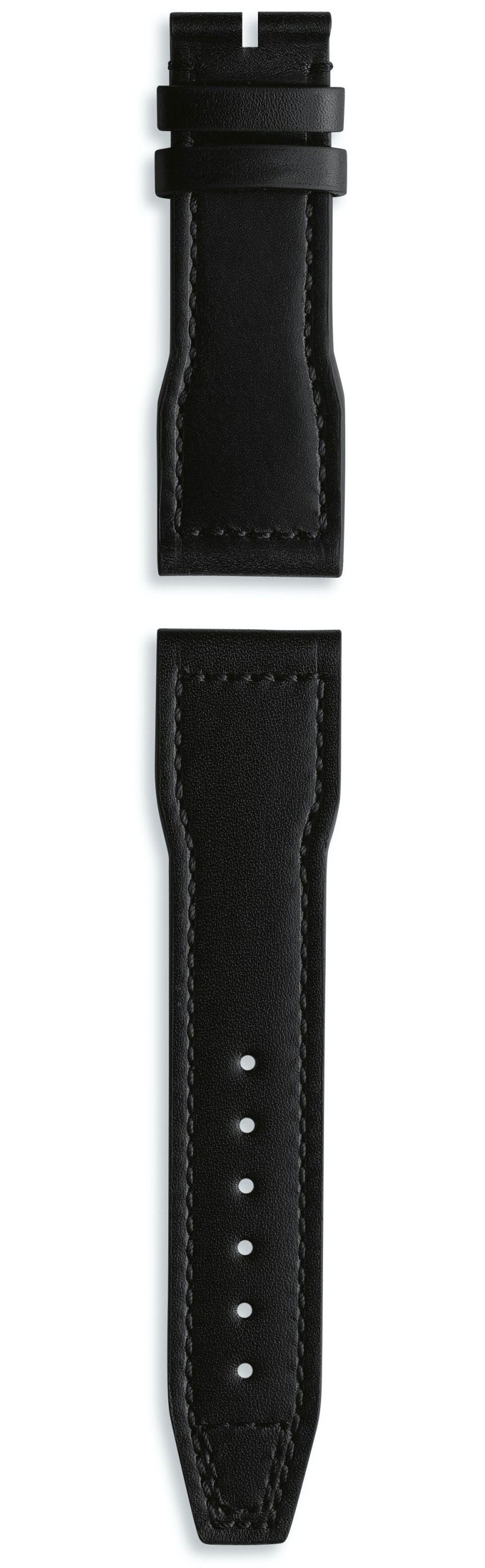 IWC Strap Calfskin Black For Pin Buckle XL - Black