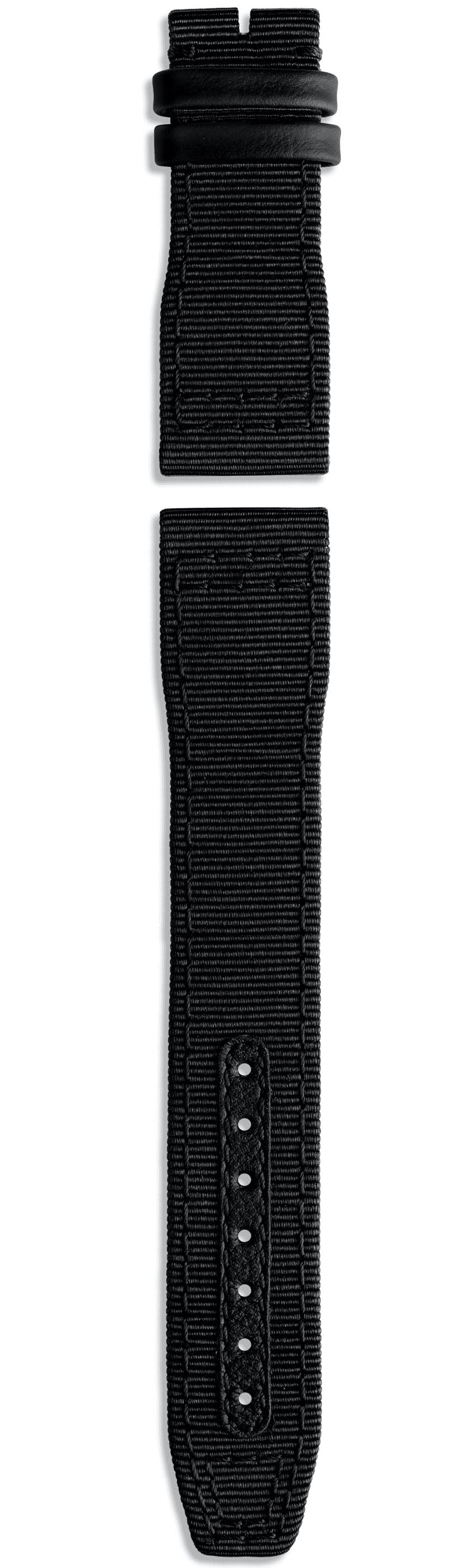 IWC Strap Textile Black For Pin Buckle XS - Black