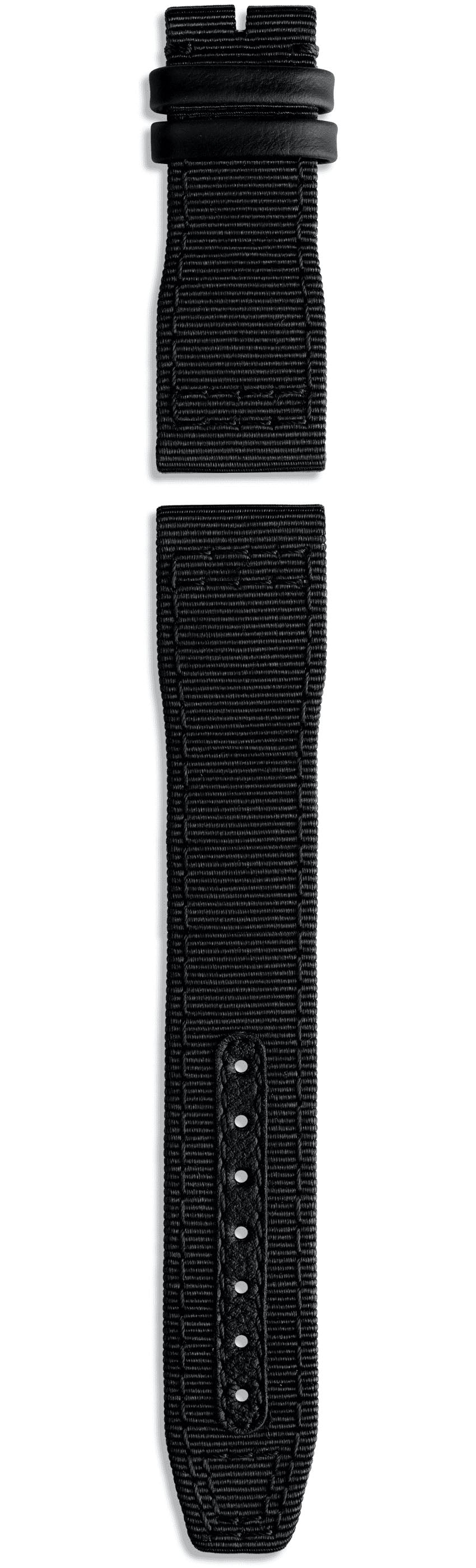 IWC Strap Textile Black For Pin Buckle XL - Black