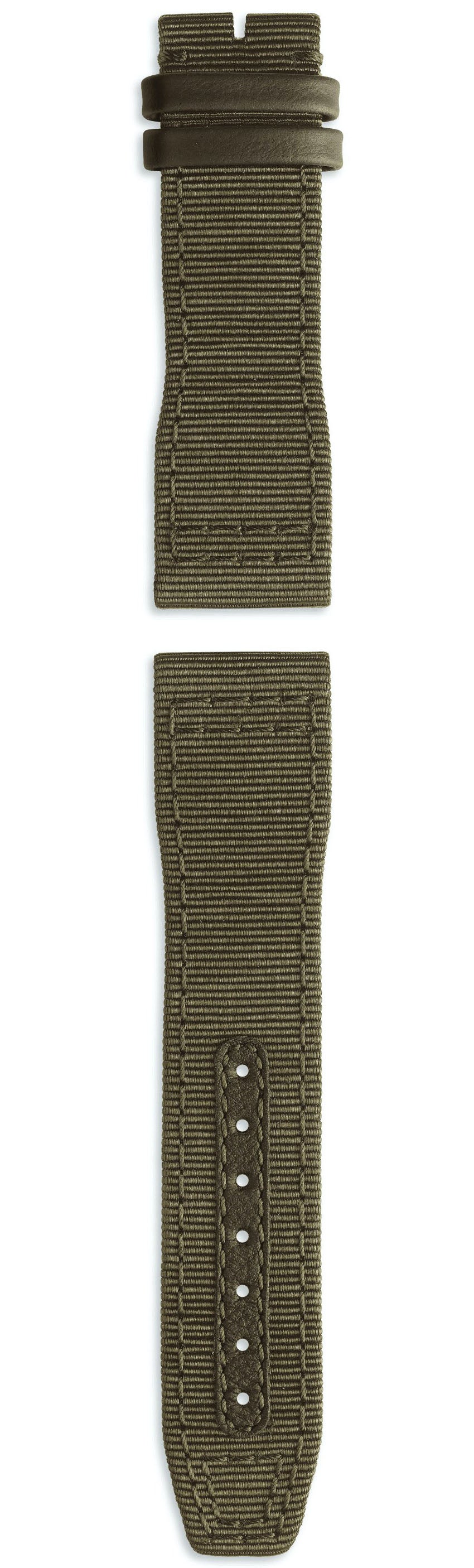 IWC Strap Textile Green For Pin Buckle XS - Green