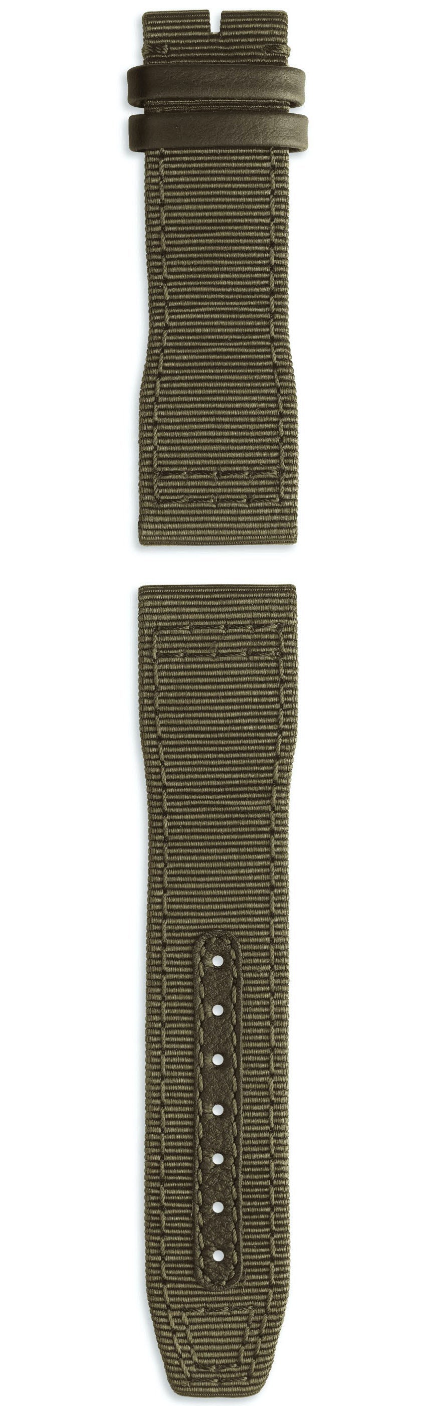 IWC Strap Textile Green For Pin Buckle XL - Green