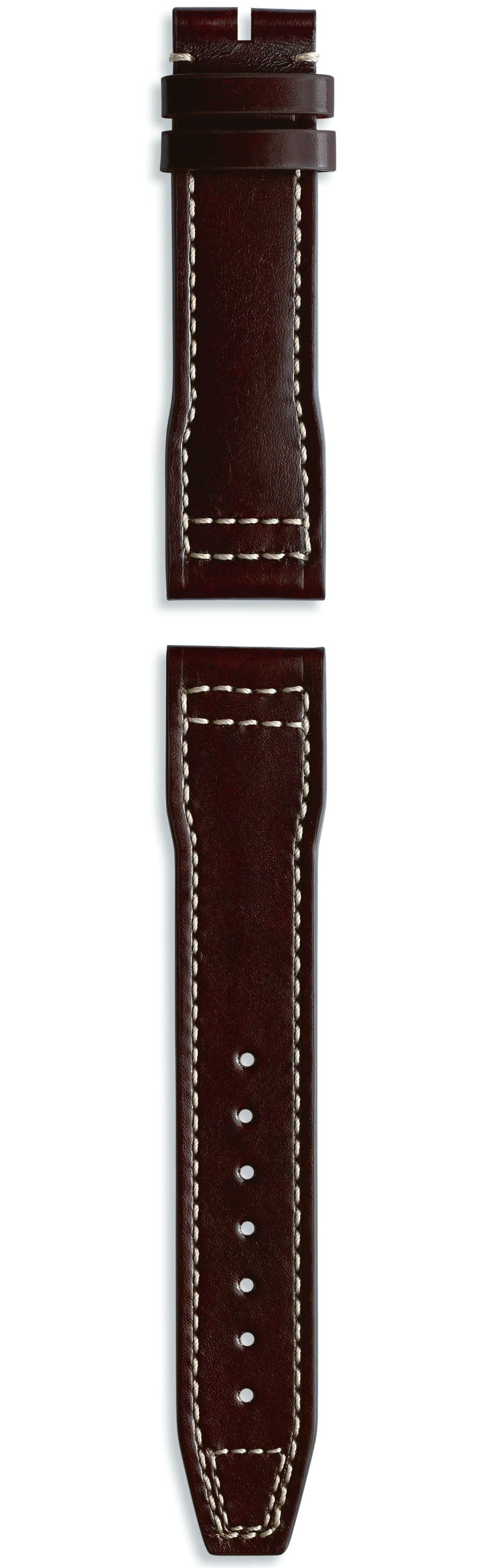 IWC Strap Calfskin Marron Brown For Folding Clasp XL - Brown