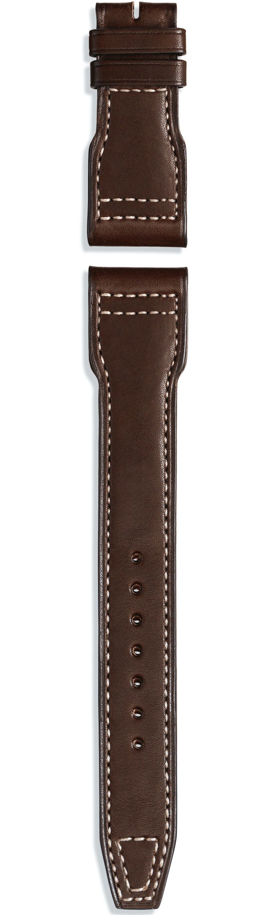 IWC Strap Calfskin Brown For Folding Clasp - Brown