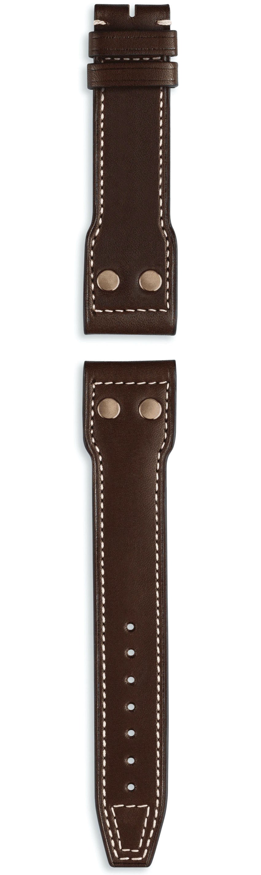 IWC Strap Calfskin Marron Brown For Pin Buckle - Brown