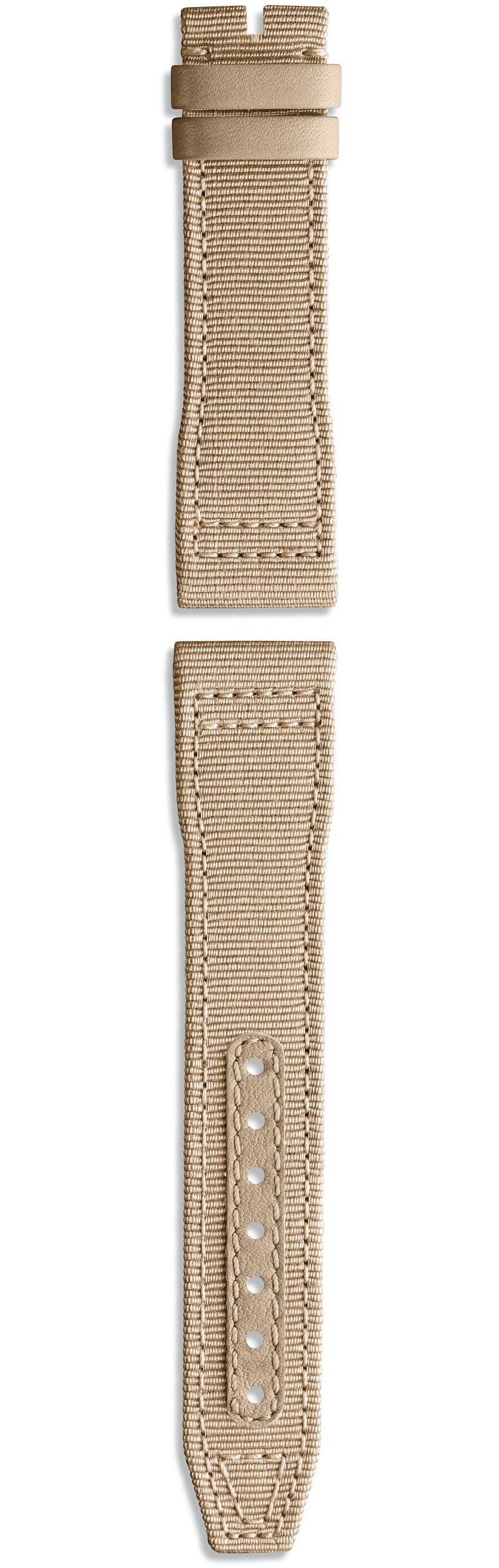 IWC Strap Textile Beige For Pin Buckle XL - Beige