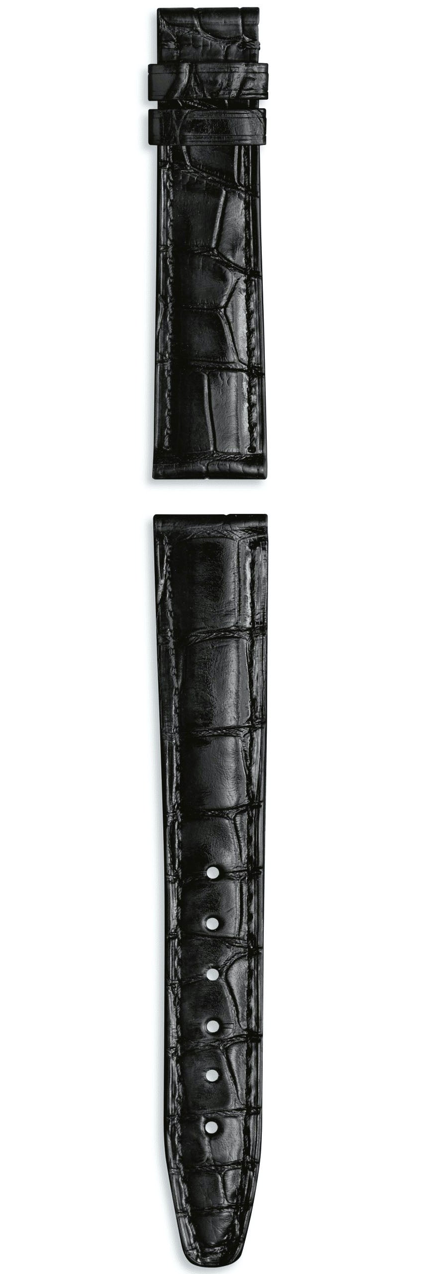 IWC Strap Alligator Black For Butterfly Clasp XXS - Black
