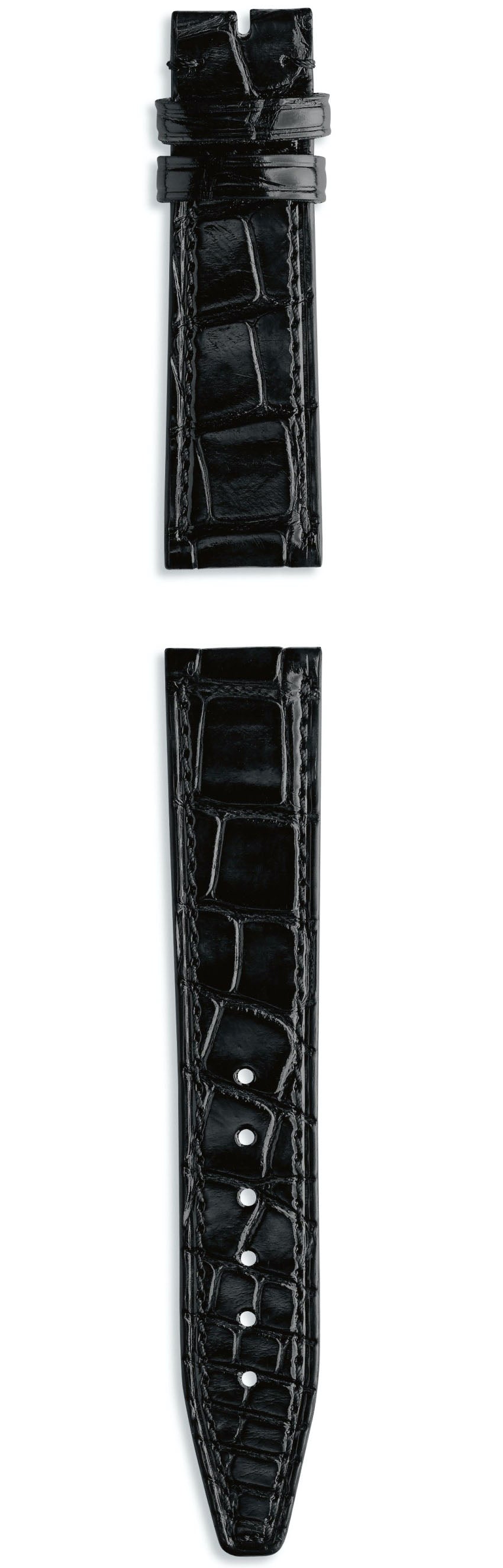 IWC Strap Alligator Black For Pin Buckle XXS - Black