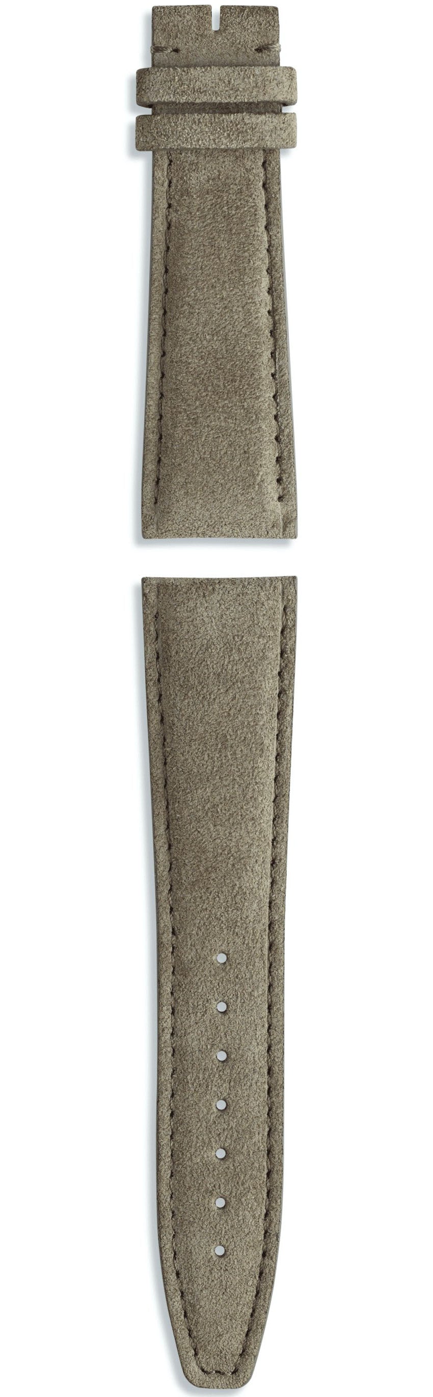 IWC Strap Suede Grey - Grey