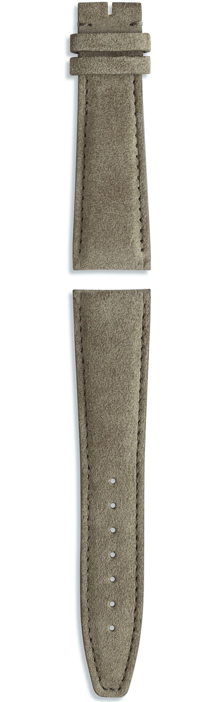 IWC Strap Suede Grey XL - Grey