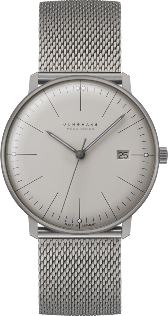 Junghans Watch Max Bill Mega Solar - Grey