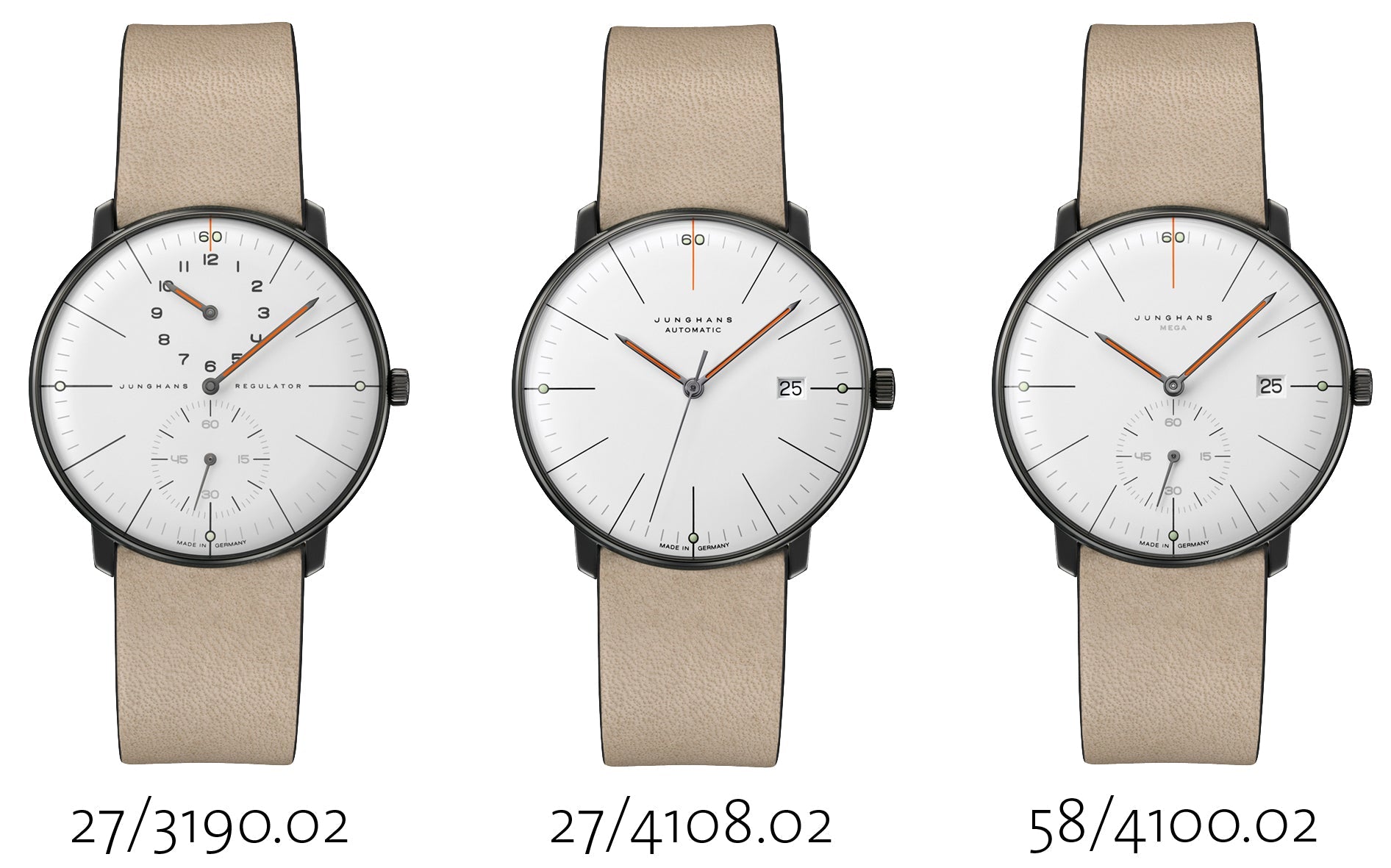 Junghans Watch Max Bill Limited Edition Set - White