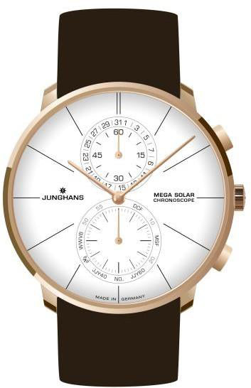 Junghans Watch Meister Fein Chronoscope Mega Solar