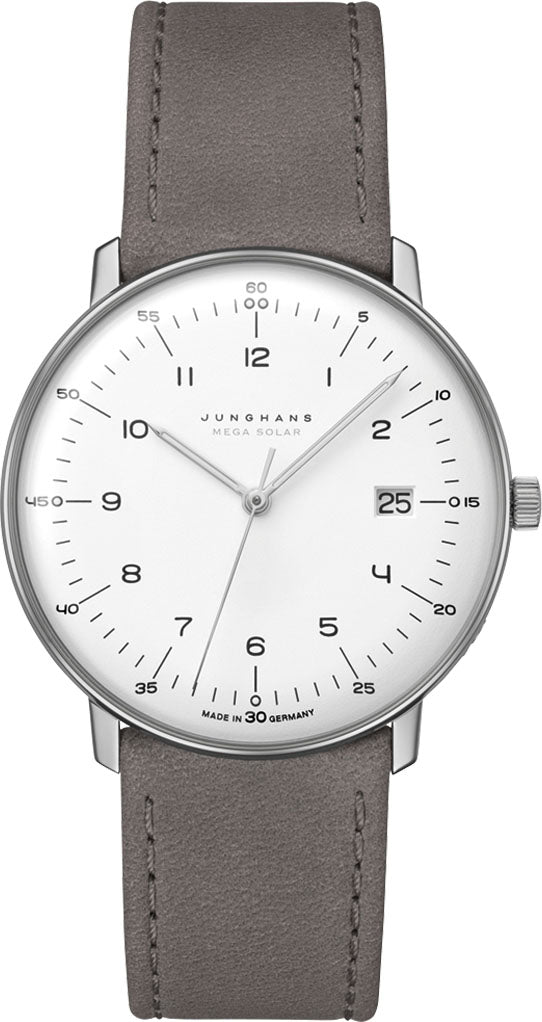 Junghans Watch Max Bill MEGA Solar - White
