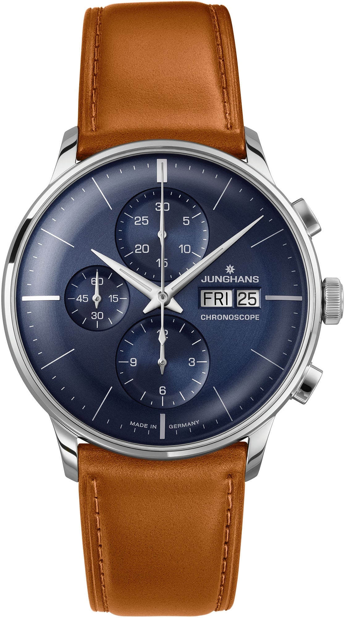 Junghans Watch Meister Chronoscope - Blue
