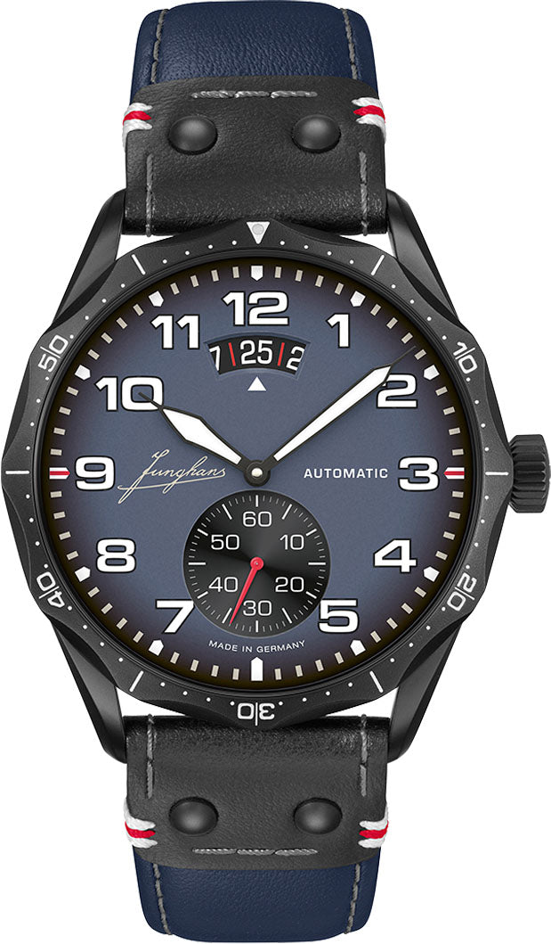 Junghans Watch Meister Pilot Automatic Navy Blue