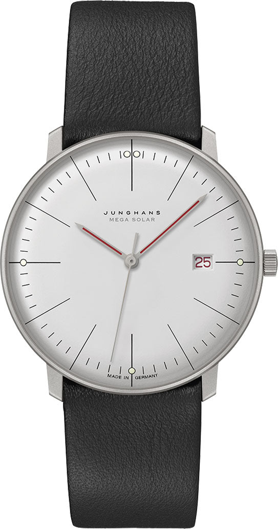 Junghans Watch Max Bill Mega Solar Bauhaus
