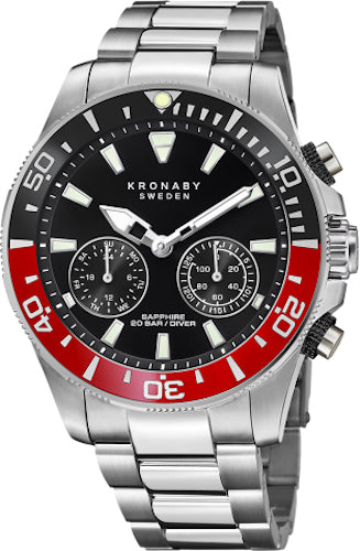 Kronaby Watch Diver Smartwatch - Black