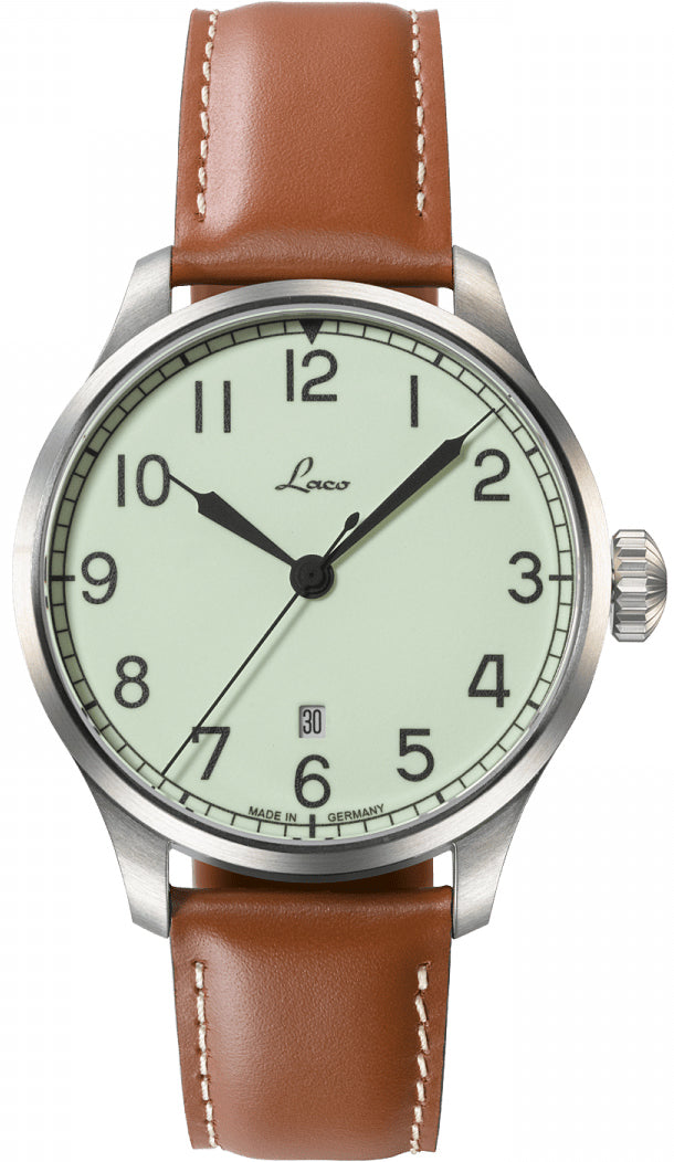 Laco Watch Navy Valencia 42 - White