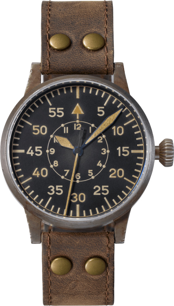 Laco Watch Aviator Friedrichshafen Erbstuck - Black
