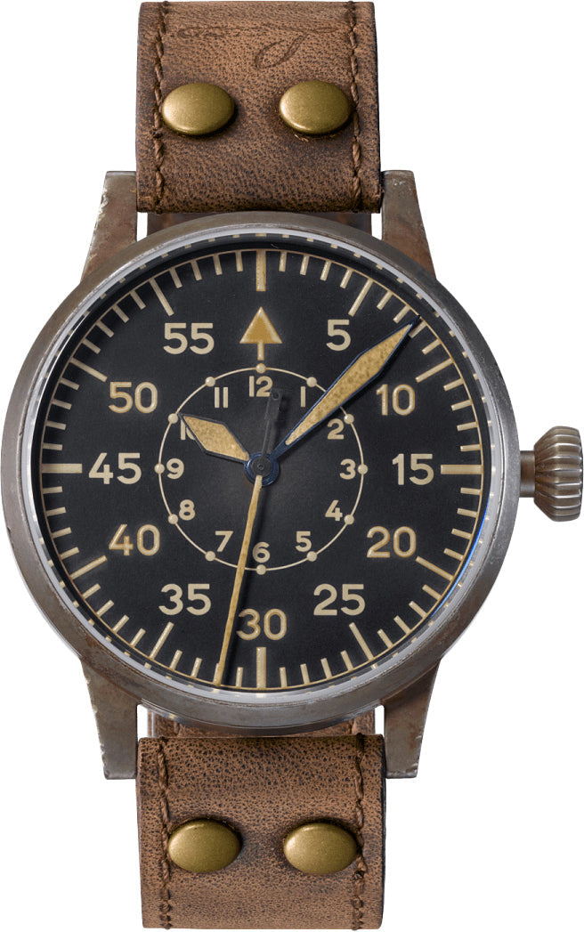 Laco Watch Aviator Paderborn Erbstuck - Black