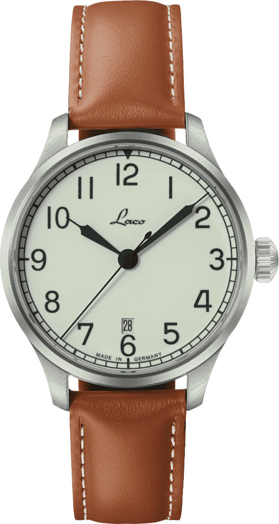 Laco Watch Navy Valencia 39 - White