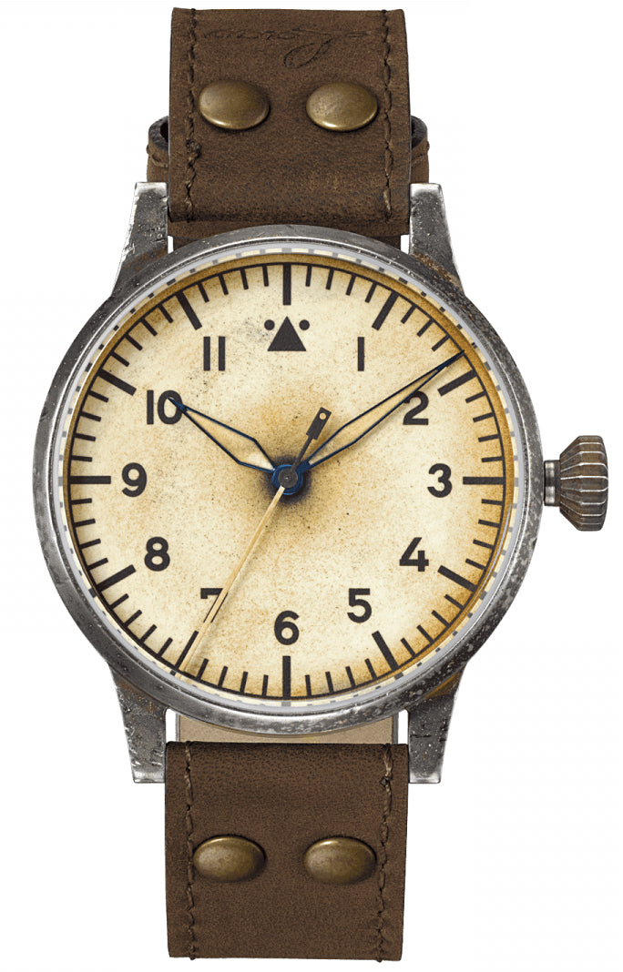 Laco Watch Pilot Watch Original Venedig Erbstuck - Cream
