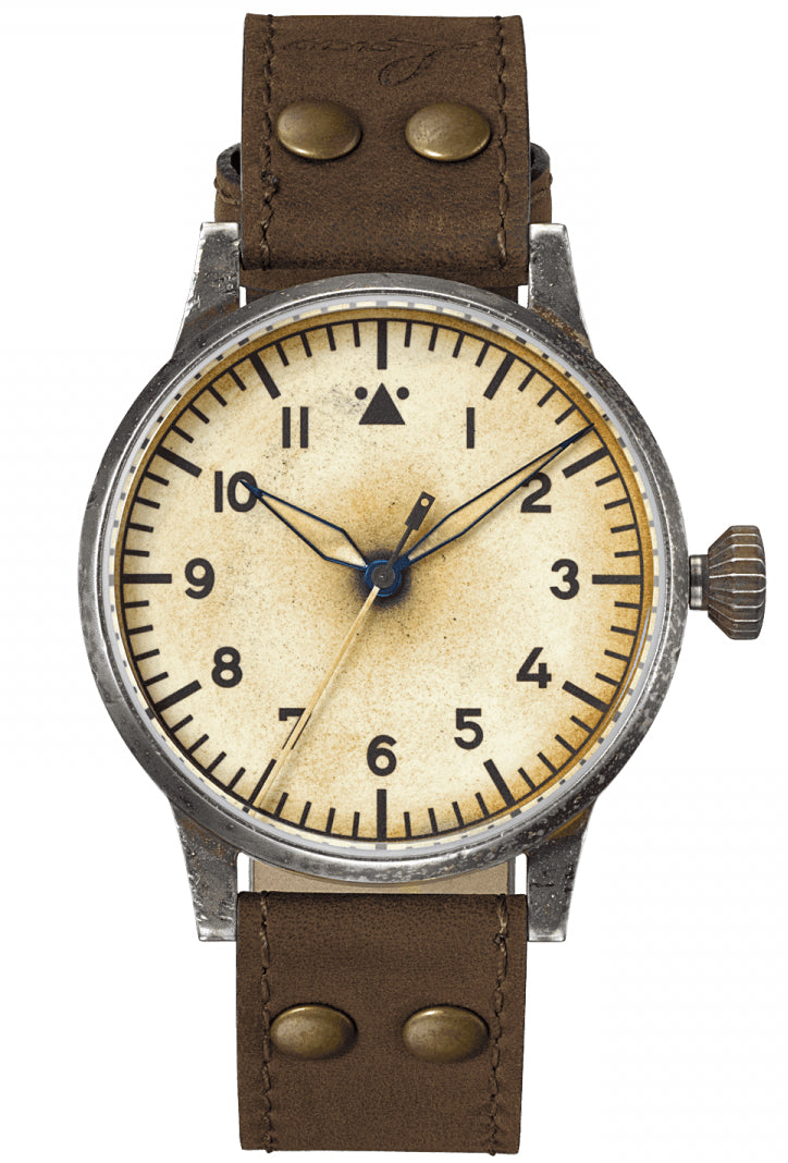 Laco Watch Pilot Watch Original Florenz Erbstuck - Cream