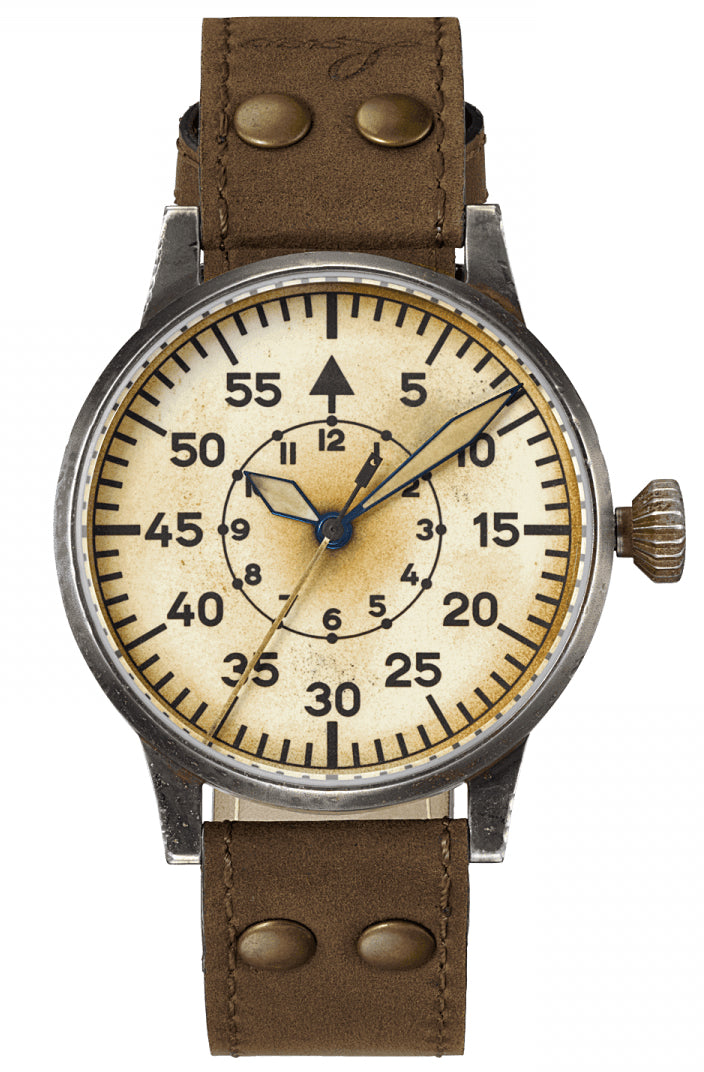 Laco Watch Pilot Watch Original Graz Erbstuck - Cream