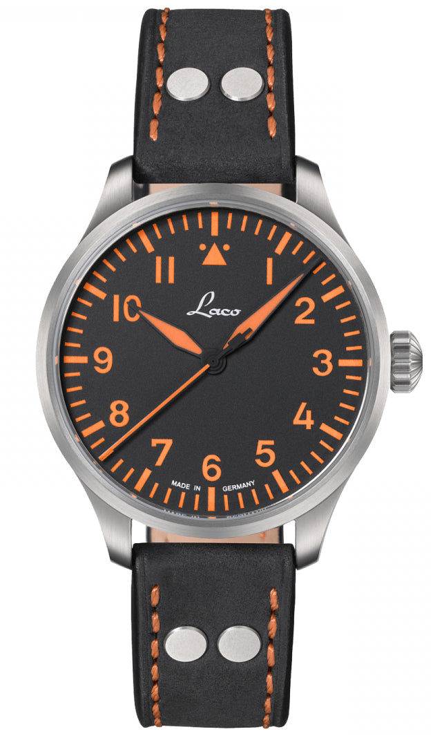 Laco Watch Pilot Watch Basic Neapel 39 - Black
