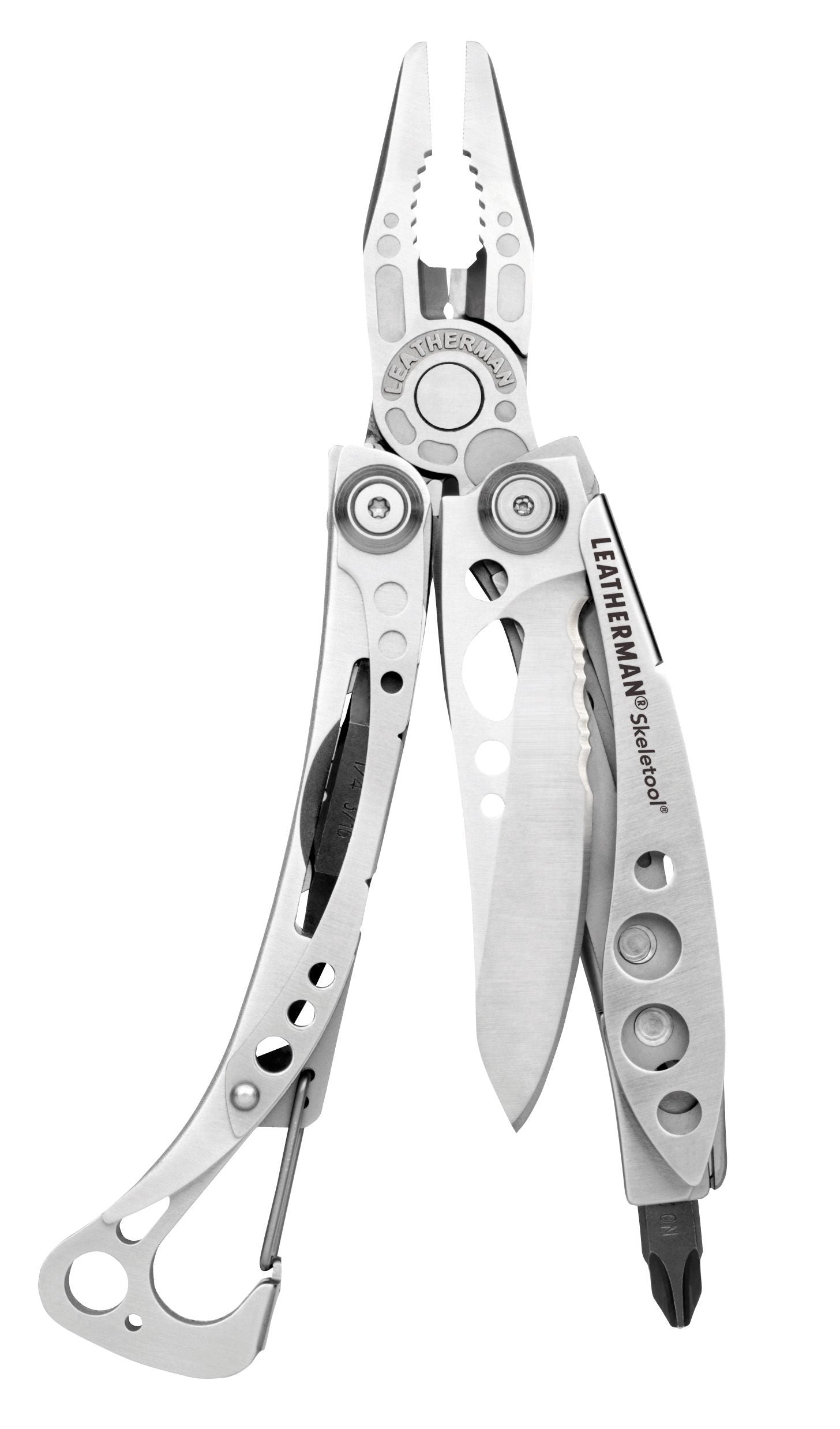 Leatherman Skeletool Pocket Multi-Tool - Stainless Steel - Silver