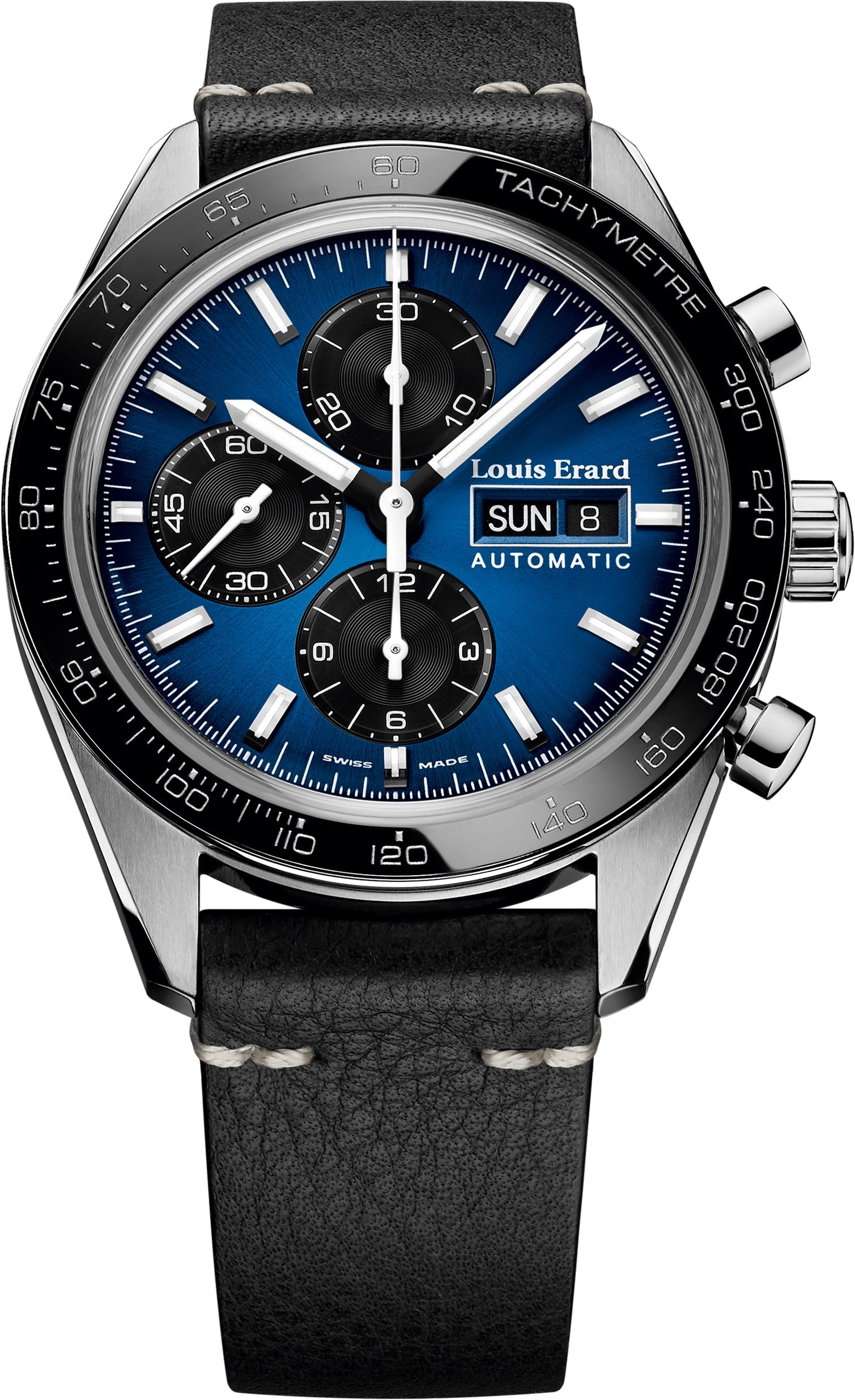 Louis Erard Watch La Sportive Titanium Limited Edition - Blue