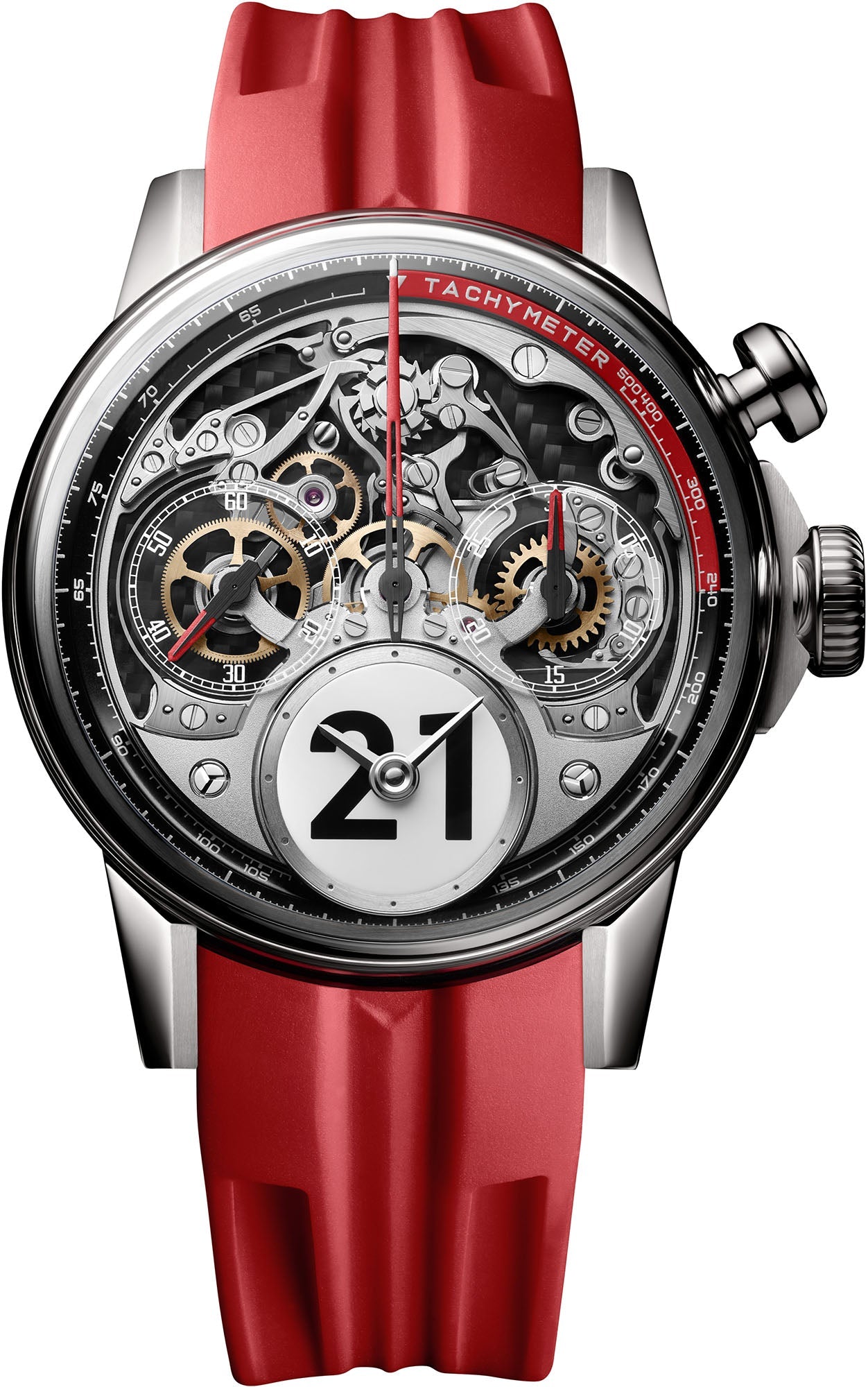 Louis Moinet Watch Time to Race Limited Edition - Silver