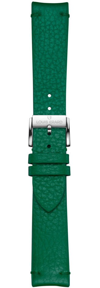 Louis Erard Strap Leather Green Grained 22/20mm - Green