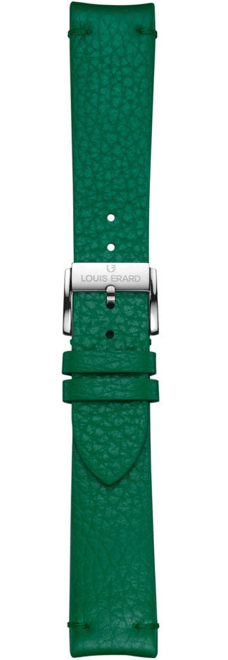 Louis Erard Strap Leather Green Grained XS 20/18mm - Green