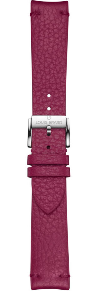 Louis Erard Strap Leather Purple Grained 22/20mm - Purple